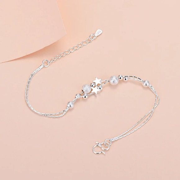 🌟 Earrings Necklace Bracelet And Ring Adjustable 925 Sterling Silver Set Bundle - Picture 5 of 15